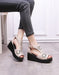 Fish-toe Ankle Buckle Hollow Wedge Sandals Sep Shoes Collection 2021 69.99
