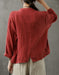 Women's Autumn Ethnic Buckle Linen Short Coat New arrivals Women's Clothing 45.30