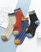 3 Pairs Women's Striped Cotton Socks Accessories 28.00