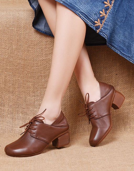 Women's Elegant Retro Chunky Shoes July Shoes Collection 2021 68.80
