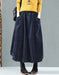Women's Front Packet Retro Corduroy Skirt Accessories 51.40