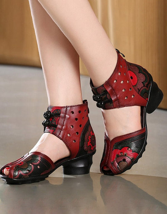 Women's Handmade Retro Ethnic Shoes June Shoes Collection 2021 73.80
