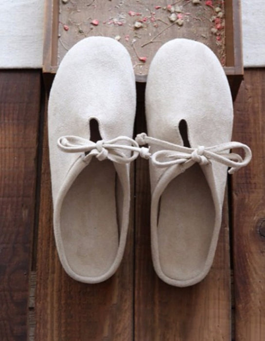 Women's Comfortable Suede Flat Slippers