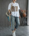 Women's Short-sleeve Linen Shirt Accessories 41.10