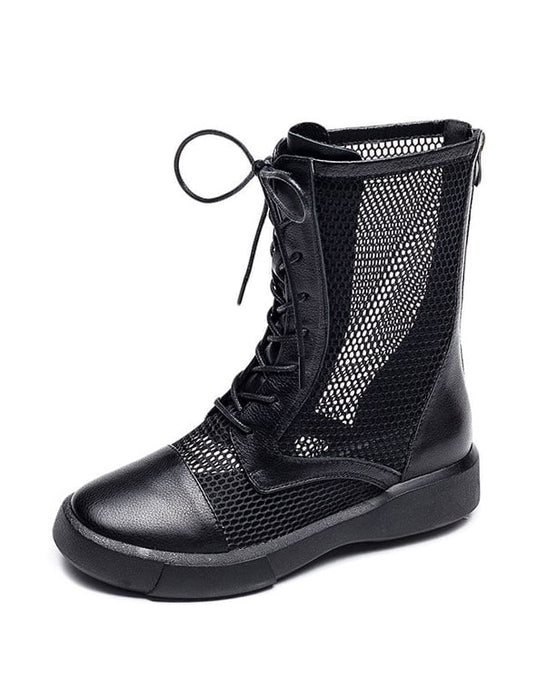 Women's Mid-tube Mesh Retro Boots for Summer 35-42 July Shoes Collection 2021 87.69