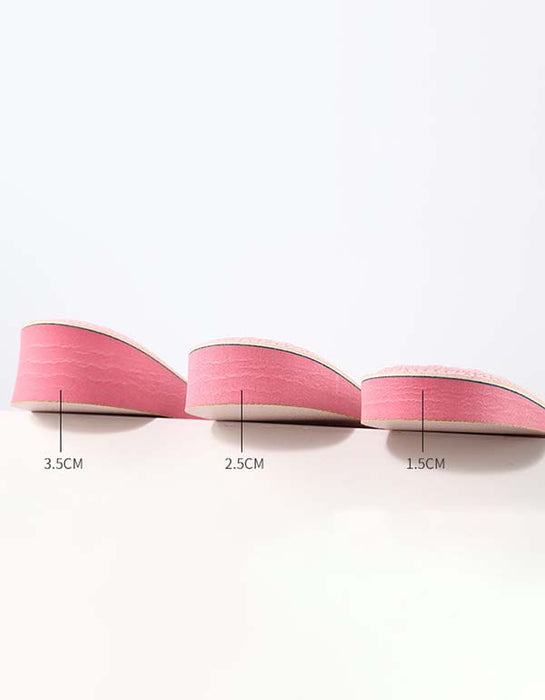 Women's Pink Invisible Heightening Footbed Accessories 13.00