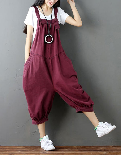 Women's Retro Loose Harem Jumpsuit New arrivals Women's Clothing 48.80