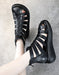 Women's Retro Rome Strappy Wedge Sandals July Shoes Collection 2021 89.00
