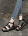 Women's Summer Wedge Ankle Strap Sandals June Shoes Collection 2021 96.50