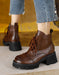 Women's Vintage Lace up Chunky Mary Jane Aug Shoes Collection 2022 87.00