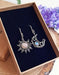 Handmade Vintage Sun Moon Earrings Jewelry Accessories 22.00