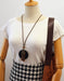 Women's Wooden Necklace Sweater Chain Accessories 25.00