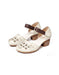 Spring Retro Leather Handmade Woven Chunky Sandals June New 2020 88.80