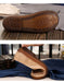Retro Leather Leopard Flat Comfortable Loafers June New 2020 88.80