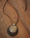 Wooden Circle Retro Necklace Sweater Chain Accessories 25.00