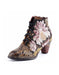 Handmade Lace-up Vintage Embroidery Chunky Boots (36-42) Jan Shoes Collection 2023 106.00