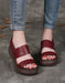 Handmade Retro Summer Wedge Sandals Slingback March Shoes Collection 2023 88.80