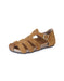 Suede Close Toe Woven Flat Sandals April Shoes Collection 2023 81.70