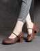 Spring Handwoven Comfortable Chunky Heels Aug New Trends 2020 86.40
