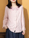 Embroidery Lace Long-sleeved Cotton Shirt Accessories 43.50