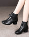 Spring Retro Bow-Knot Chunky Heel Boots April Trend 2020 75.00
