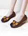 Handmade Flowers Comfortable Retro Flat Shoes May Shoes Collection 2022 99.50